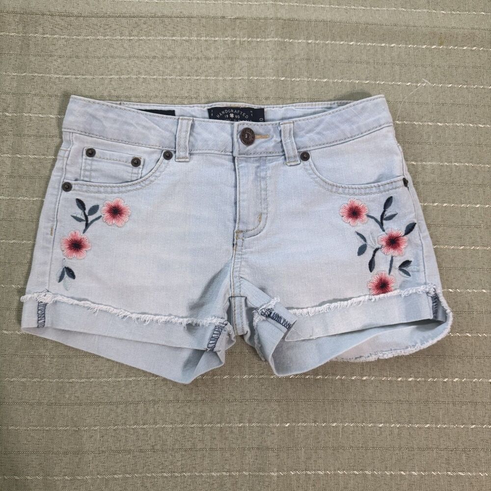 Lucky Brand Girls Blue Floral Size 10 Great Condition